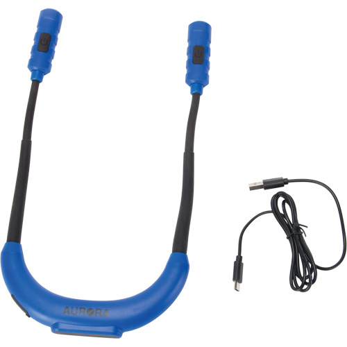 Work Light, Neck Light, Rechargeable, 300 Lumens Maritime Industrial Rubber