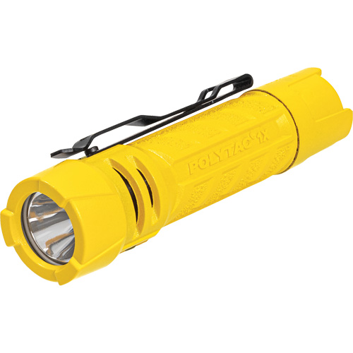 PolyTac&reg; 1X Flashlight, LED, 350 Lumens, AA/CR123A Batteries Maritime Industrial Rubber