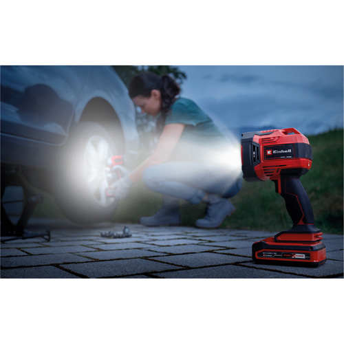 18V Cordless LED Spotlight (Tool Only), LED, 2500 Lumens, Rechargeable Batteries Maritime Industrial Rubber