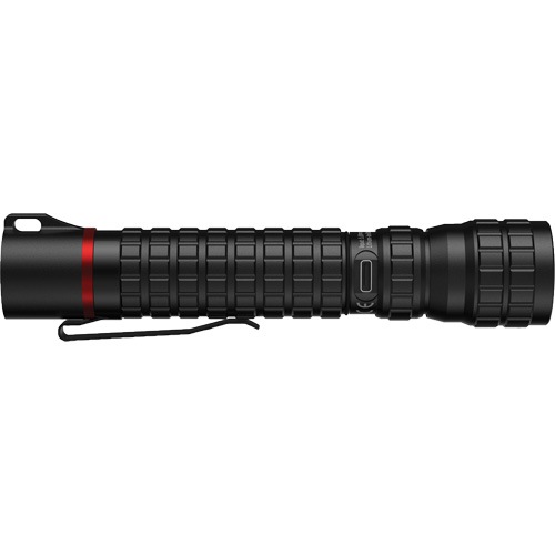 G40R Waterproof Flashlight with Twist Focus, LED, 650 Lumens, Rechargeable Batteries Maritime Industrial Rubber