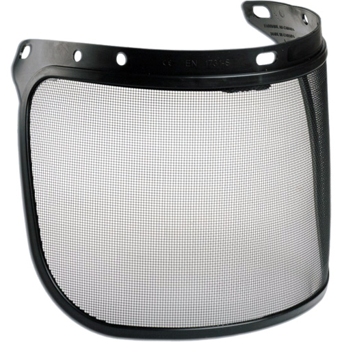 Mesh Faceshield Screen, 15-1/2" W x 7" H Maritime Industrial Rubber