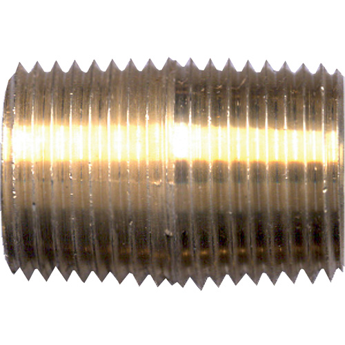 Mamelon simple, Laiton, 1/4", NPT Maritime Industrial Rubber