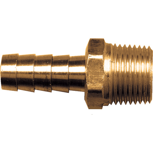 Low Pressure Pipe Coupling, Brass, 1/2" x 1/4" Maritime Industrial Rubber