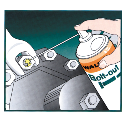 Bolt-Out Penetrating Lubricant, Aerosol Can Maritime Industrial Rubber