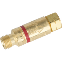 Flashback Arrestors - Oxy/Fuel Gas, Fuel Gas (red)/Oxygen (green), Torch Style Maritime Industrial Rubber