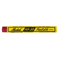 B&acirc;ton de peinture WS-3/8 Paintstik, B&acirc;ton plein, Rouge Maritime Industrial Rubber