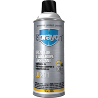 LU201 Open Gear & Wire Rope Lubricant, Aerosol Can Maritime Industrial Rubber