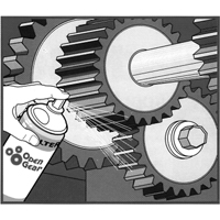 Lubrifiant OPEN GEAR, Canette a&eacute;rosol Maritime Industrial Rubber