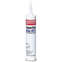 Scellant adh&eacute;sif &agrave; la silicone Superflex RTV, Cartouche, Bleu Maritime Industrial Rubber