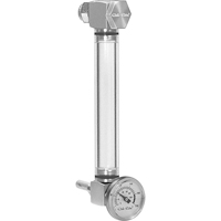 Round Nylon Liquid Level Gauge, Threaded, 5" L, 205°F (96.11° C) Maritime Industrial Rubber