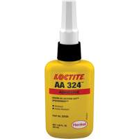 Adh&eacute;sif acrylique structurel 324 Speedbonder, Deux composants, 50 ml, Bouteille, Jaune Maritime Industrial Rubber