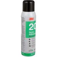 20 Heavy Duty Spray Adhesive, Clear, Aerosol Can Maritime Industrial Rubber
