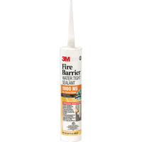 Fire Barrier Sealant, 0.3 L, Cartridge, Grey Maritime Industrial Rubber