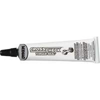 Cross Check Torque Seal&reg; Tamper-Proof Indicator Paste, 1 fl. oz., Tube, White Maritime Industrial Rubber