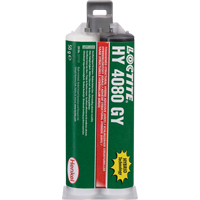 HY 4080 GY Structural Repair Hybrid Adhesive, Two-Part, Dual Cartridge, 50 g, Grey Maritime Industrial Rubber