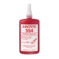 554 Thread Sealant, Bottle, 10 ml, -53.89° C - 148.89° C/-65°F - 300°F Maritime Industrial Rubber