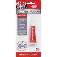 Compos&eacute; de blocage Perma-Lock, Rouge, &eacute;lev&eacute;, 6 ml, Tube Maritime Industrial Rubber