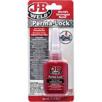Compos&eacute; de blocage Perma-Lock, Rouge, &eacute;lev&eacute;, 36 ml, Bouteille Maritime Industrial Rubber