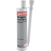 Bouche-fentes SL Loctite Fixmaster, 8,6 oz liq., Cartouche double, Gris Maritime Industrial Rubber