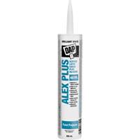 Alex Plus&reg; All Purpose Acrylic Latex Caulk Plus Silicone Maritime Industrial Rubber