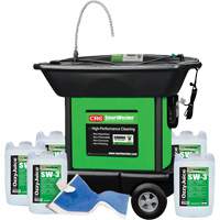 SmartWasher SW-337 Mobile Heavyweight Part Washer Kit Maritime Industrial Rubber