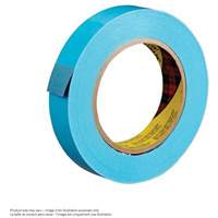 Scotch&reg; Strapping Tape, 4.6 mils Thick, 12 mm (1/2") x 55 m (180')  Maritime Industrial Rubber