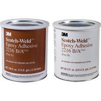 Scotch-Weld Adhesive, 1 gal., Pail, Two-Part, Grey Maritime Industrial Rubber