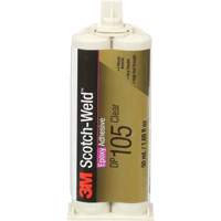 Scotch-Weld Adhesive, 1.7 fl. oz., Cartridge, Two-Part, Translucent Maritime Industrial Rubber