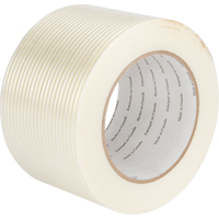 Scotch&reg; Filament Tape, 4 mils Thick, 72 mm (3") x 55 m (180')  Maritime Industrial Rubber