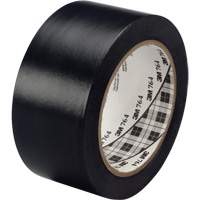 764 General-Purpose Vinyl Tape, 25.4 mm (1") W x 32.9 m (108') L, 5 mils, Black Maritime Industrial Rubber