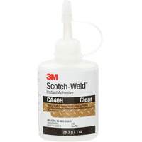 Instant Adhesive, 1 oz., Bottle, Clear Maritime Industrial Rubber
