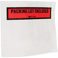 Packing List Envelope, 5-1/2" L x 4-1/2" W, Endloading Style Maritime Industrial Rubber
