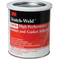 Adh&eacute;sif haute performance pour caoutchouc et joints Scotch-Weld, Gallon, Brun Maritime Industrial Rubber
