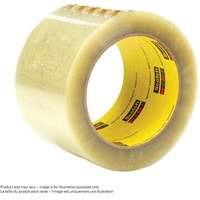 Scotch&reg; Box Sealing Tape 355, Hot Melt Adhesive, 3.15 mils, 36 mm (1-1/2") x 50 m (164') Maritime Industrial Rubber