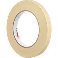 Masking Tape, 12 mm (1/2") x 55 m (180'), Beige Maritime Industrial Rubber