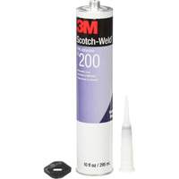 Scotch-Weld PUR Adhesive, 10 oz., Cartridge, Off-White Maritime Industrial Rubber