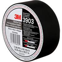 3903 Vinyl Duct Tape, 48 mm (2") W x 45 m (148') L, 6.5 mils, Black Maritime Industrial Rubber