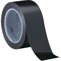 471 Vinyl Tape, 12 mm (1/2") W x 32.9 m (108') L, 5.3 mils, Black Maritime Industrial Rubber