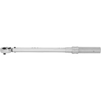 JITW-38100 Industrial Series Torque Wrench, Click, 3/8" Square Drive, 20 - 100 lbf. Ft Maritime Industrial Rubber