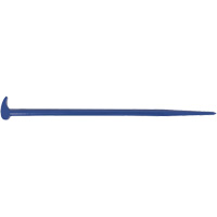 Rolling Head Pry Bar, 9/16" W x 16" L Maritime Industrial Rubber