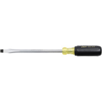 JKSS-8 Tournevis &agrave; fente, Tige de 3/8", Carr&eacute;e, 8" lo, Prise en Coussin&eacute;e Maritime Industrial Rubber