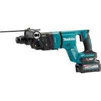 XGT Rotary Hammer with Brushless Motor, 40 V, 1-1/8", 2 ft-lbs, 0-980 RPM Maritime Industrial Rubber