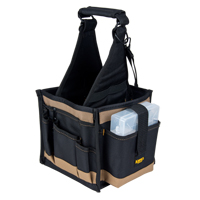 Tool Pouches, Canvas, 25 Pockets, Black Maritime Industrial Rubber