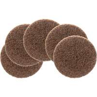 Scotch-Brite Roloc Surface Conditioning Disc, 2" Dia., Coarse Grit, Aluminum Oxide Maritime Industrial Rubber