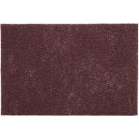 Scotch-Brite Production Hand Pads, Aluminum Oxide, 6" x 9", Very Fine Grit Maritime Industrial Rubber