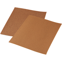 Papier abrasif, 9" x 11", Grain 60, Grenat Maritime Industrial Rubber
