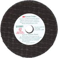 Green Corps Cut-Off Wheel, 3" x 0.188", 3/8" Arbor, Type 1, Aluminum Oxide, 35000 RPM Maritime Industrial Rubber