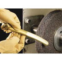Scotch-Brite Multi-Finishing Wheels, 6" x 1", 1" Arbor Maritime Industrial Rubber