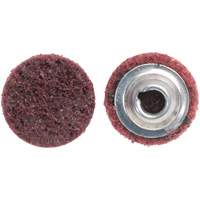 Non-Woven Quick-Change Discs, 2" Dia., Medium Grit, Aluminum Oxide Maritime Industrial Rubber