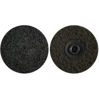 Non-Woven Quick-Change Discs, 3" Dia., Extra Coarse Grit, Aluminum Oxide Maritime Industrial Rubber